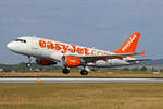 easyJet, G-EZII, Airbus A319-111, msn: 2471, 01.August 2018, ZRH Zürich, Switzerland.