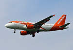 Easyjet, Airbus A 319-111, G-EZBK, SXF, 23.04.2018