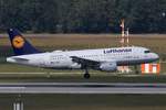 Lufthansa, D-AIBE, Airbus, A 319-112,  Schönefeld , MUC-EDDM, München, 05.09.2018, Germany