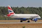 British Airways, G-EUOF, Airbus, A 319-131, FRA-EDDF, Frankfurt, 08.09.2018, Germany 