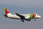 TAP Air Portugal, CS-TTE, Airbus A319-111, msn: 821,  Francisco D'Ollanda , 23.Januar 2019, ZRH Zürich, Switzerland.