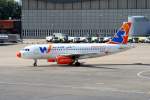 Windjet A 319-132 EI-ECX am 30.08.2009 auf dem Flughafen Berlin-Tegel