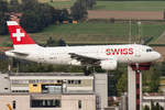 Swiss, HB-IPT, Airbus, A319-112, 17.08.2019, ZRH, Zürich, Switzerland        