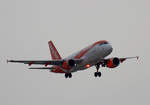 Easyjet, Airbus A 319-111, G-EZAF, TXL; 15.02.2020