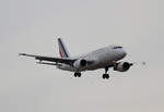 Air France, Airbus A 319-111, F-GRHB, TXL, 15.02.2020