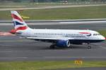 Airbus A319-131 - BA BAW British Airways - 1239 - G-EUPL - 18.05.2019 - DUS