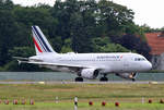 Air France, Airbus A 319-111, F-GRHT, TXL; 03.07.2020