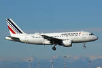 Air France, F-GRHV, Airbus A319-111, msn: 1505, 28.September 2020, MXP Milano-Malpensa, Italy.