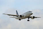 Air France, Airbus A 319-111, F-GRHU, TXL, 04.09.2020
