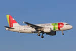 TAP Air Portugal, CS-TTJ, Airbus A319-111, msn: 979,  Eusébio , 14.November 2020, ZRH Zürich, Switzerland.
