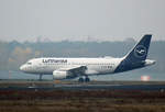 Lufthansa, Airbus A 319-112, D-AIBF  Sinsheim , TXL, 07.11.2020