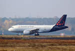 Brussels Airlines, Airbus A 319-111, OO-SSW, TXL, 07.11.2020