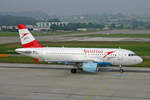 Austrian Airlines, OE-LDB, Airbus A319-112, msn: 2174,  Bucharest , 09.Juli 2005, ZRH Zürich, Switzerland.