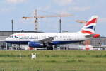 G-EUPG , British Airways , Airbus A319-131 , 06.08.2021 , Berlin-Brandenburg  Willy Brandt  , BER ,