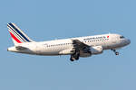 Air France, F-GRHB, Airbus, A319-111, 09.10.2021, CDG, Paris, France