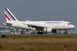Air France, F-GRXD, Airbus, A319-111, 09.10.2021, CDG, Paris, France