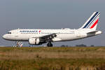 Air France, F-GRHZ, Airbus, A319-111, 10.10.2021, CDG, Paris, France
