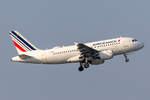 Air France, F-GRXF, Airbus, A319-111, 10.10.2021, CDG, Paris, France