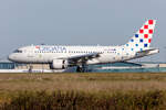 Croatia Airlines, 9A-CTL, Airbus, A319-112, 11.10.2021, CDG, Paris, France