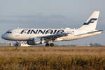 Finnair, OH-LVI, Airbus, A319-112, 11.10.2021, CDG, Paris, France