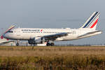 Air France, F-GRHS, Airbus, A319-111, 11.10.2021, CDG, Paris, France