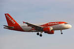easyJet, G-EZAI, Airbus A319-111, msn: 2735, 02.Januar 2022, ZRH Zürich, Switzerland.