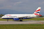 British Airways, G-EUOH, Airbus, A319-131, msn: 1604, 01.September 2007, GVA Genève, Switzerland.