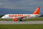 easyJet, G-EZBH, Airbus A319-111, msn: 2959, 01.September 2007, GVA Genève, Switzerland.