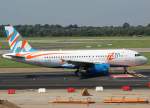 Izair, TC-IZM, AirbusA 319-100, 2008.08.31, DUS, Dsseldorf, Germany