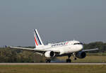 Air France, Airbus A 319-111, F-GRXK, BER, 09.10.2021