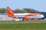 G-EZDD , easyJet , Airbus A319-111 ,  24.04.2022 , Berlin-Brandenburg  Willy Brandt  , BER , 