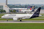 Lufthansa CityLine, D-AIBM, Airbus A319-112, msn:2262, 11.September 2022, MUC München, Germany.
