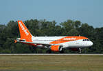 Easyjet, Airbus A 319-111, G-EZDA, BER, 02.09.2022