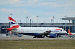 British Airways, Airbus A 319-131, G-EUUP, BER, 02.09.2022