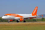 easyJet, G-EZGE, Airbus A319-111, msn: 21281, 30.Juli 2022, ZRH Zürich, Switzerland.