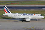 Air France, F-GRXK, Airbus A319-111, msn: 2716, 20.Januar 2023, ZRH Zürich, Switzerland.