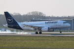 D-AIBF , Lufthansa , Airbus A319-112  Sinsheim  , Berlin-Brandenburg  Willy Brandt  , BER ,09.04.2023 , 