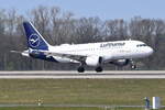 D-AILC , Lufthansa , Airbus A319-114  Rüsselsheim  , Berlin-Brandenburg  Willy Brandt  , BER ,10.04.2023 , 