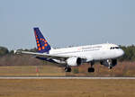 Brussels Airlines, Airbus A 319-112, OO-SSH, BER, 28.02.2023