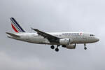 Air France, F-GRHT, Airbus A319-111, msn: 1449, 05.Juli 2023, LHR London Heathrow, United Kingdom.
