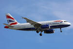 British Airways, G-DBCH, Airbus A319-131, msn: 2697, 06.Juli 2023, LHR London Heathrow, United Kingdom.