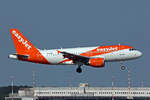 easyJet, G-EZAX, Airbus A319-111, msn: 2818, 11.Juli 2025, MXP Milano Malpensa, Italy.