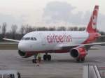Airbus A319  Europa Air Berlin  Karlsruhe/Baden-Baden (FKB)  1.