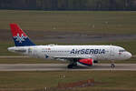 Air Serbia, YU-APC, Airbus A319-131, msn: 2621,  Novak Djokovic ,  EXPO 2027 Beograd , 26.Dezember 2025, ZRH Zürich, Switzerland.