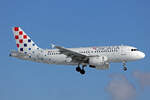 Croatia Airlines, 9A-CTL, Airbus A319-112, msn: 1252,  Pula , 04.Januar 2026, ZRH Zürich, Switzerland.