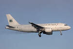 Pakistan Air Force, A-1102, Airbus A319-112, msn: 1102, 20.Januar 2026, ZRH Zürich, Switzerland.