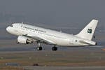 Pakistan Air Force, A-1102, Airbus A319-112, msn: 1102, 22.Januar 2026, ZRH Zürich, Switzerland.