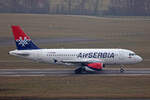 Air Serbia, YU-APM, Airbus A319-132, msn: 4301, 23.Januar 2026, ZRH Zürich, Switzerland.