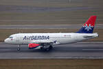 Air Serbia, YU-APM, Airbus A319-132, msn: 4301, 23.Januar 2026, ZRH Zürich, Switzerland.