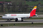 Iberia, EC-KUB, Airbus A319-111, msn: 3651,  Flamenco , 03.April 2026, ZRH Zürich, Switzerland.
